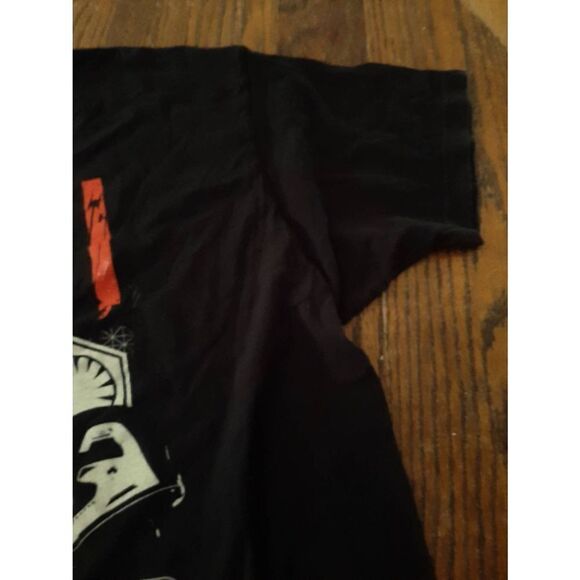 XL Star Wars The Last Jedi Short Sleeve Crew Neck Cotton Tee Tshirt Top Black - Picture 4 of 4